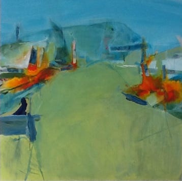 Painting by Annie Luke Turner