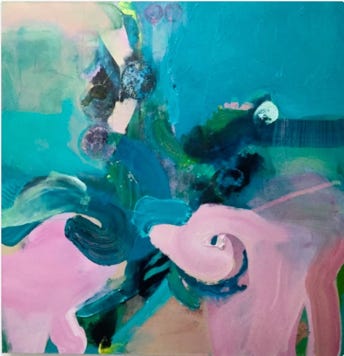 Painting by Annie Luke Turner