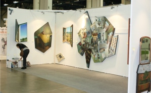 stand view 1 Art Helsinki 2012 with Paul Critchley & Michael Downs