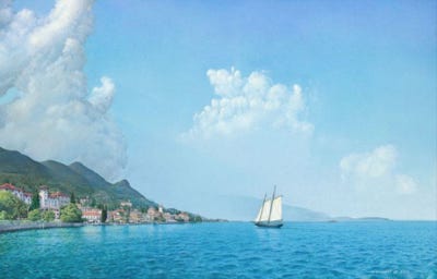 painting by Oliver Rennert