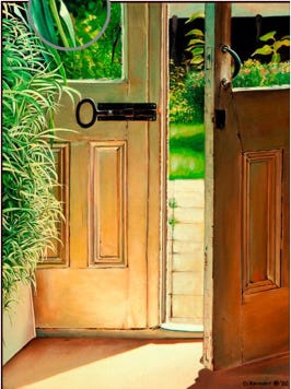 painting by Oliver Rennert
