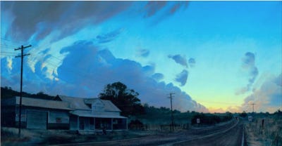 painting by Oliver Rennert