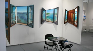 SCOPE Miami Beach Art Fair, stand view 1